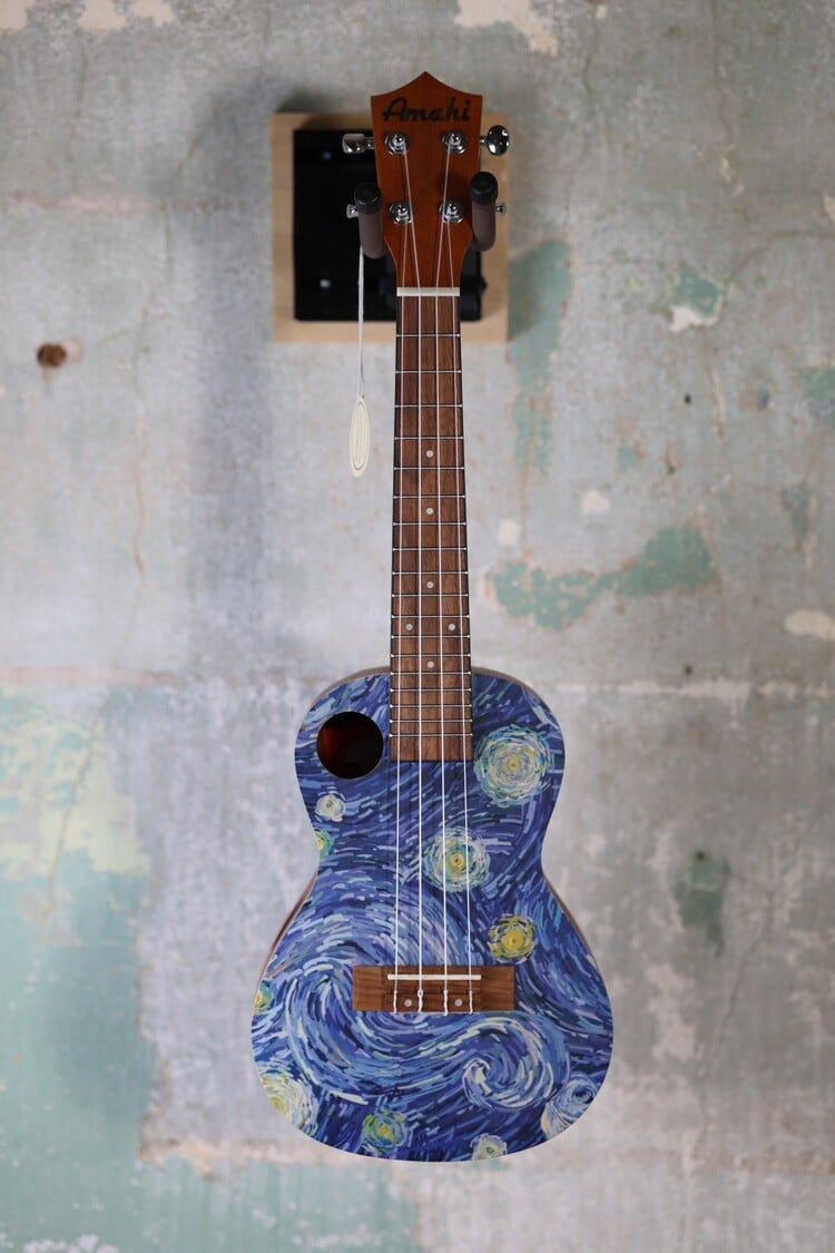 Amahi Amahi Starry Night Concert Ukelele UKC-3DA4