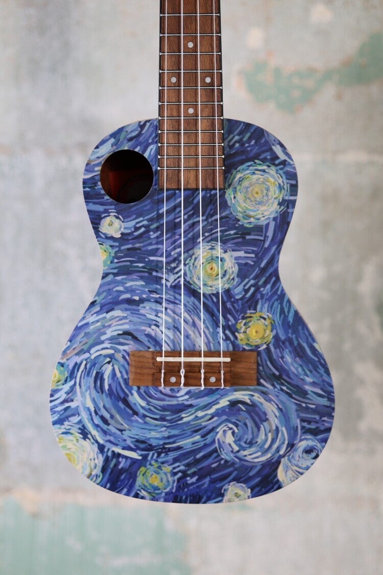 Amahi Amahi Starry Night Concert Ukelele UKC-3DA4