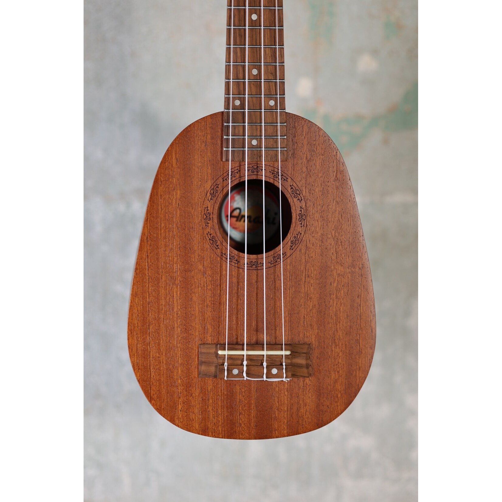 Amahi Amahi Pineapple Soprano Ukulele with Deluxe Bag