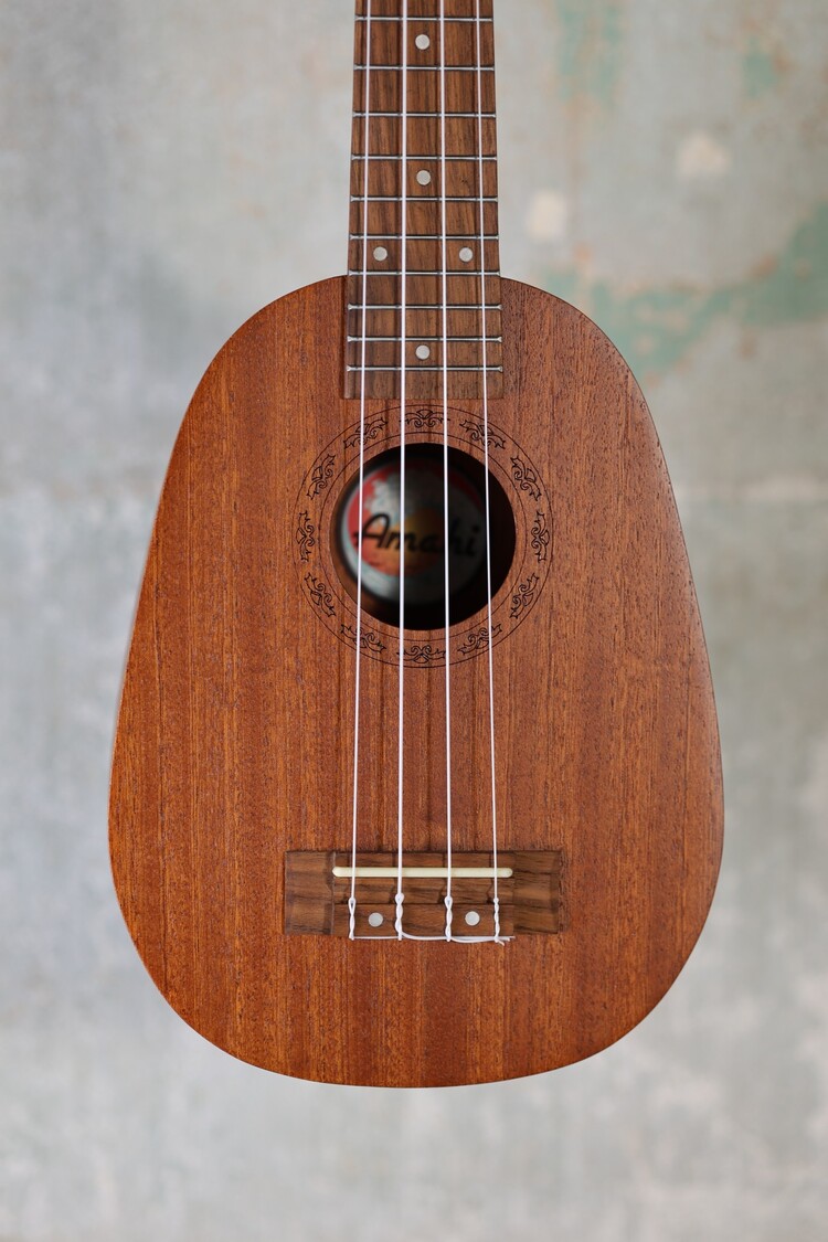 Amahi Amahi Pineapple Soprano Ukulele with Deluxe Bag