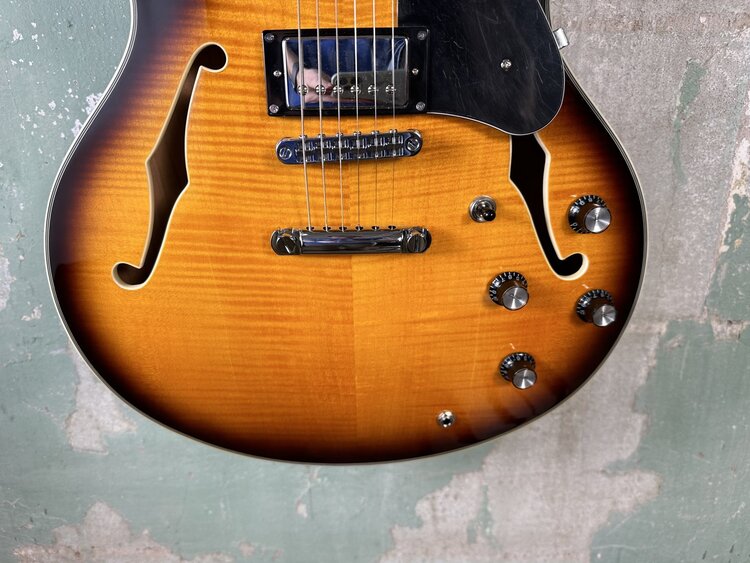 Sire Sire Larry Carlton H7 Semi-Hollow Electric Guitar - Vintage Sunburst