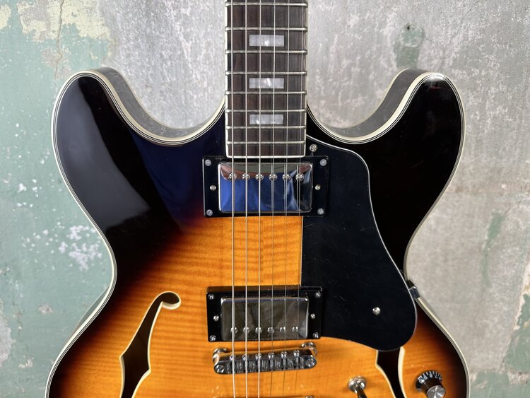 Sire Sire Larry Carlton H7 Semi-Hollow Electric Guitar - Vintage Sunburst
