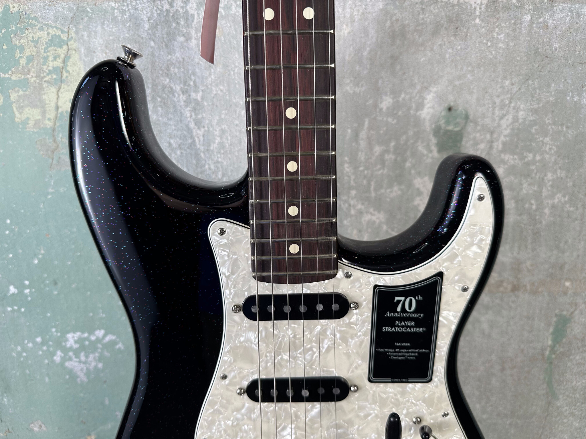 Fender 70th Anniversary Player Stratocaster - Nebula Noir Fender 70th Anniversary Player Stratocaster - Nebula Noir