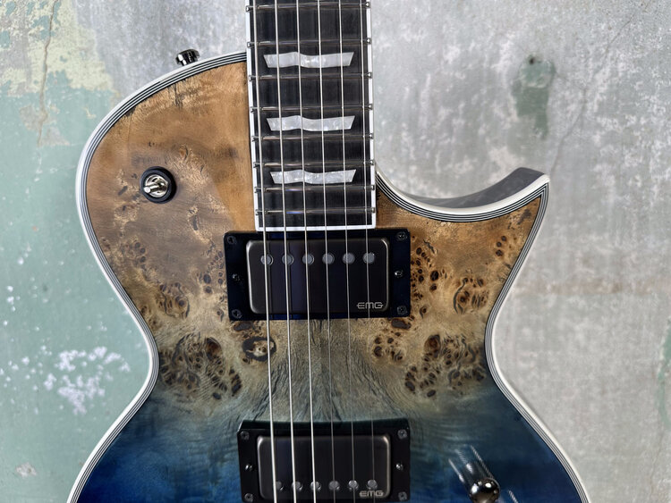 ESP LTD ESP E-II ECLIPSE - Blue Natural Fade