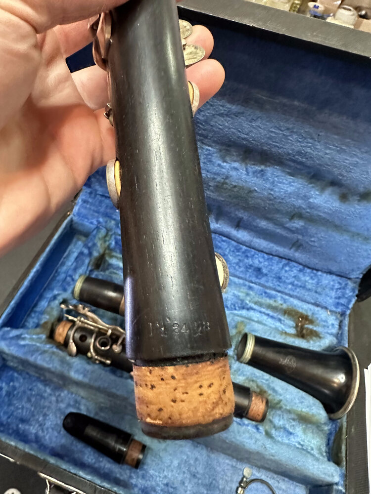 Pedler The Pedler Company Vintage Wood Bb Clarinet