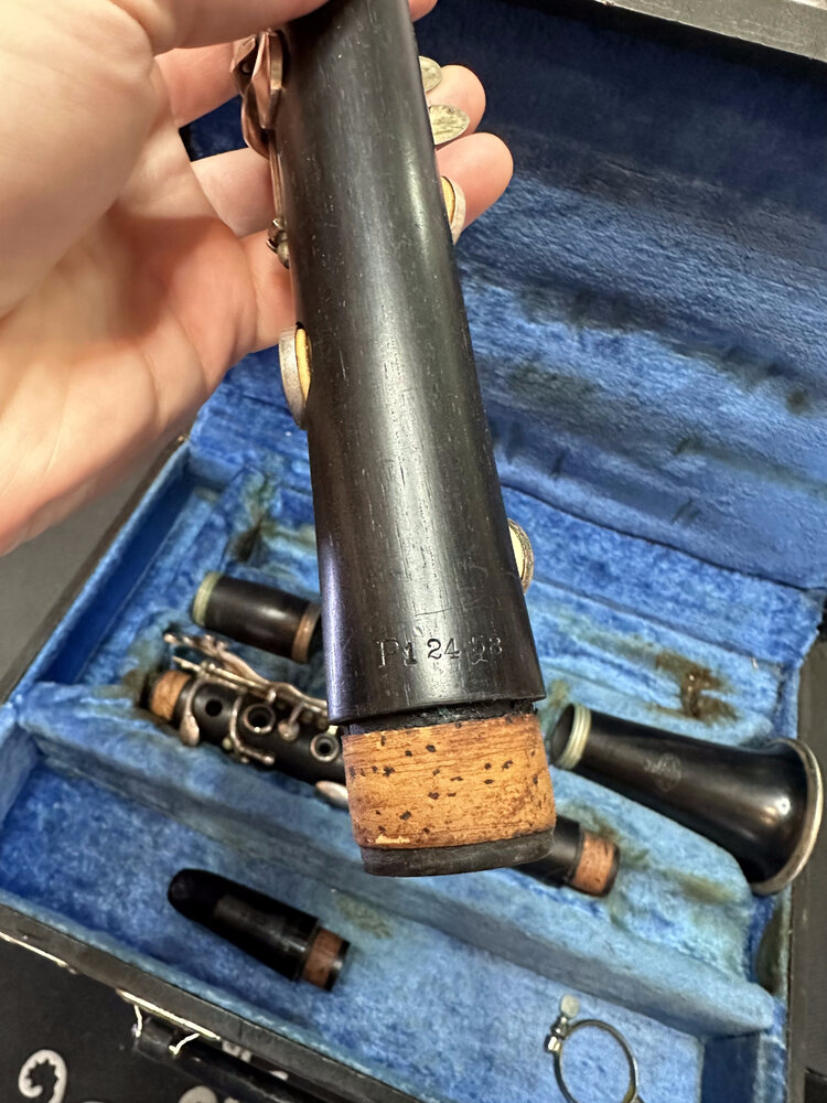 Pedler The Pedler Company Vintage Wood Bb Clarinet