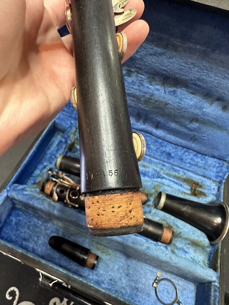 Pedler The Pedler Company Vintage Wood Bb Clarinet