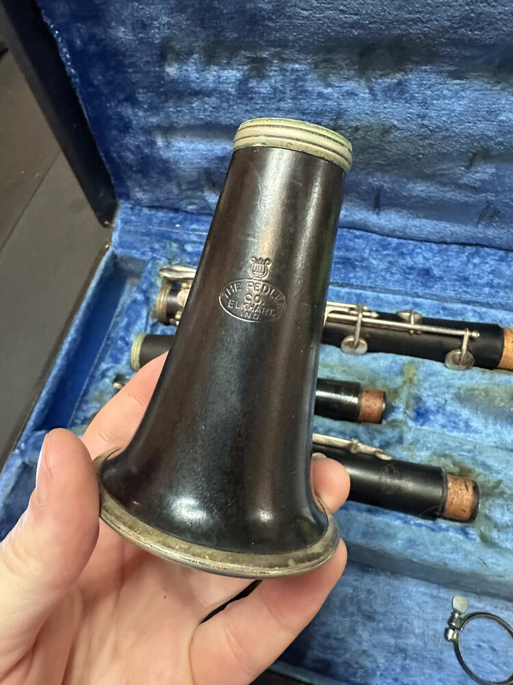 Pedler The Pedler Company Vintage Wood Bb Clarinet