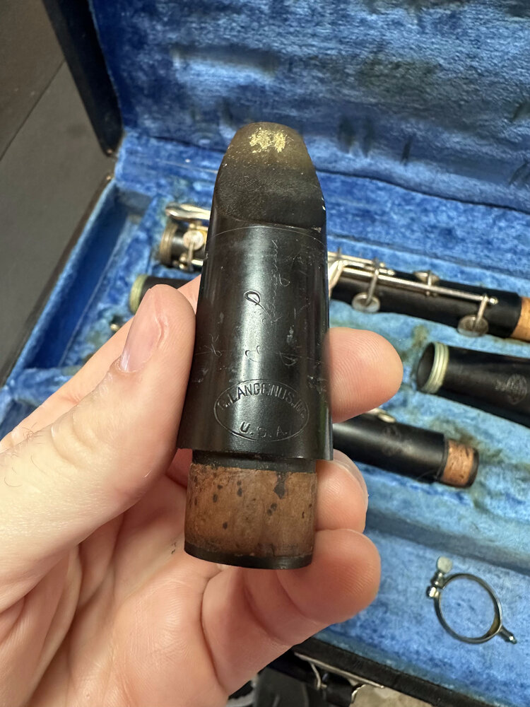 Pedler The Pedler Company Vintage Wood Bb Clarinet