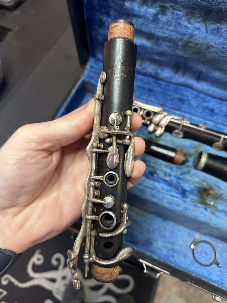 Pedler The Pedler Company Vintage Wood Bb Clarinet