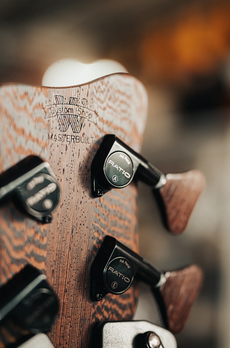 Warwick Warwick Custom Shop Masterbuilt Corvette FNA Jazzman Bass 2024