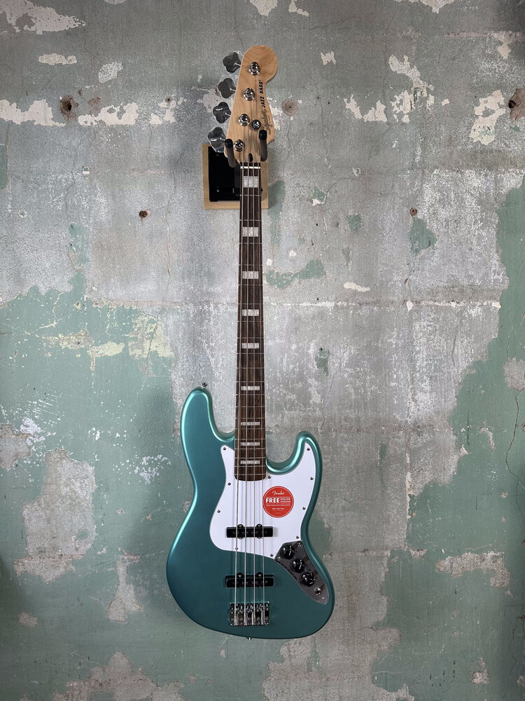 Squier Affinity Series Active Jazz Bass - Mystic Sea Foam Green
