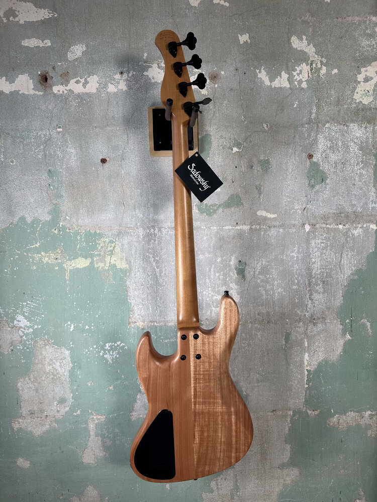 Sadowsky Sadowsky MetroLine Limited Edition Masterbuilt M/J Bass 2024 - Marbled Padouk top with Okoume body