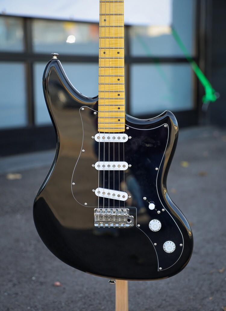 Kauer Guitars Kauer Guitars Custom David Gilmour Inspired Electroliner - Black