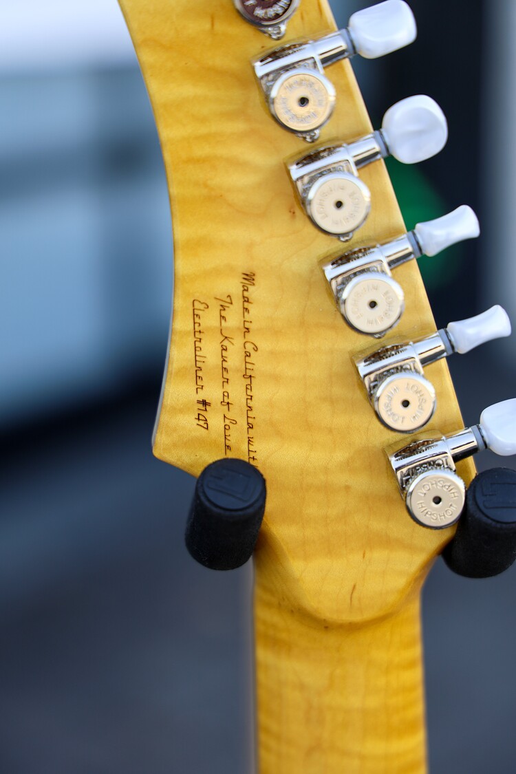 Kauer Guitars Kauer Guitars Custom David Gilmour Inspired Electroliner - Black