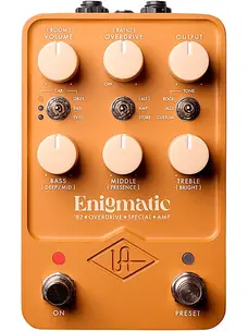 Universal Audio Universal Audio Enigmatic '82 Overdrive Special Amp - Gold
