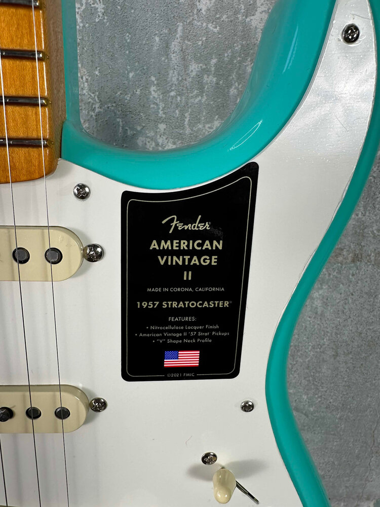 Fender Fender American Vintage II 1957 Stratocaster® - Sea Foam Green