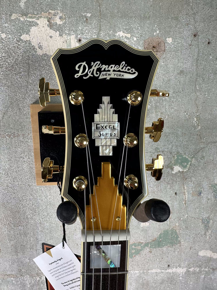 D'Angelico D'Angelico Excel DC XT - Vintage Natural Quilt