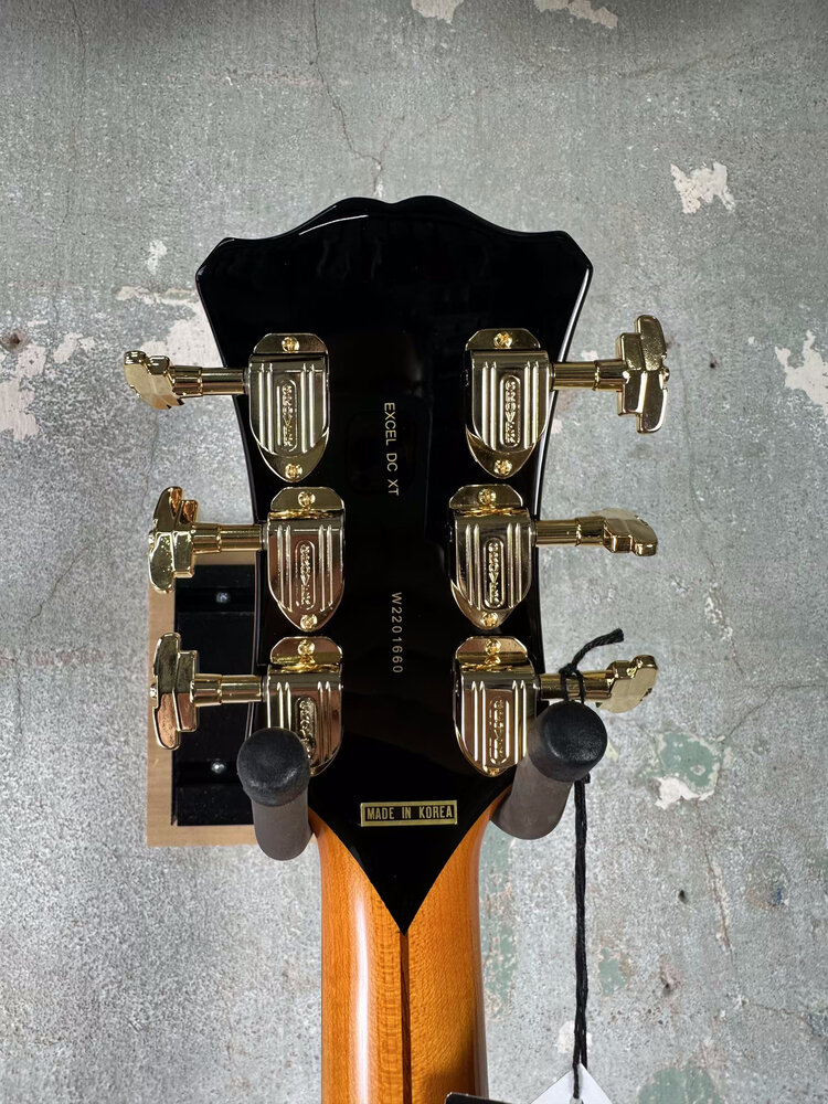 D'Angelico D'Angelico Excel DC XT - Vintage Natural Quilt