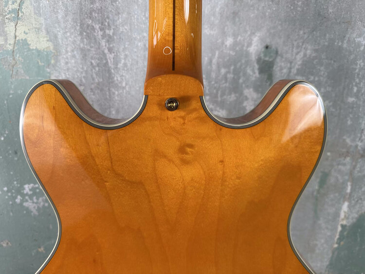 D'Angelico D'Angelico Excel DC XT - Vintage Natural Quilt