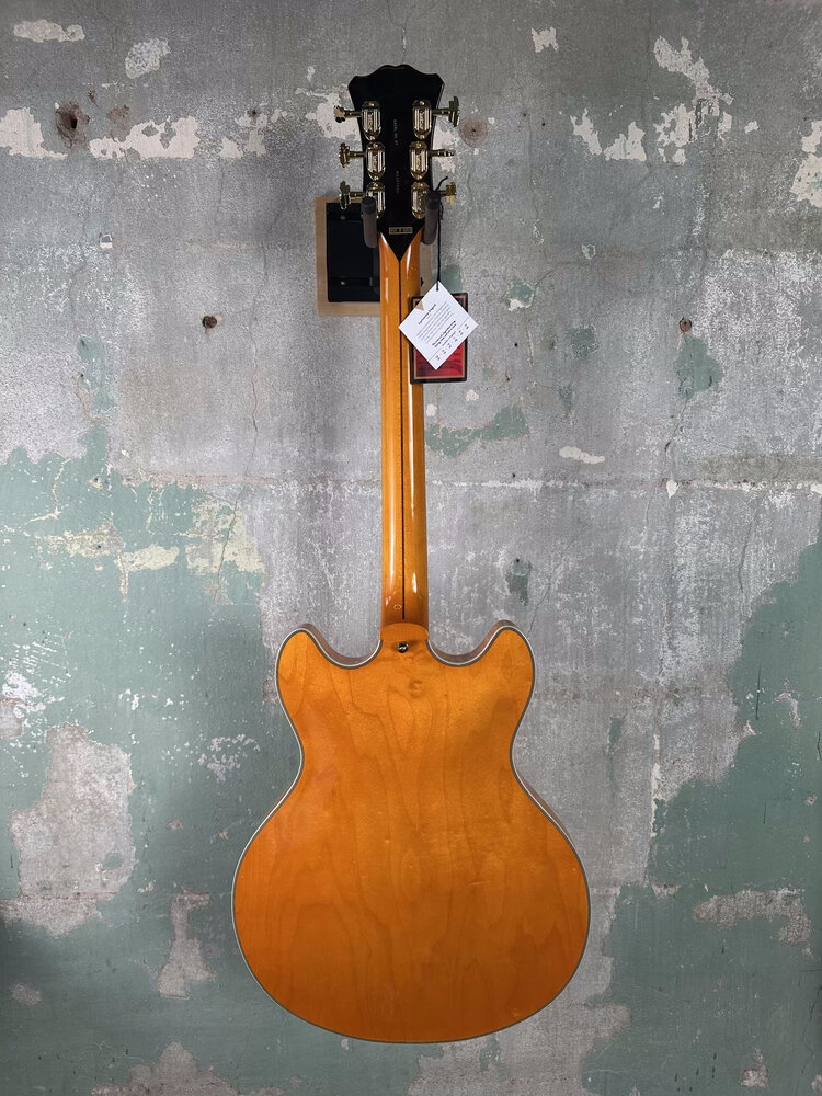 D'Angelico D'Angelico Excel DC XT - Vintage Natural Quilt