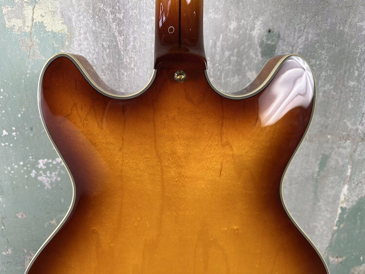 D'Angelico D'Angelico Excel DC XT - Iced Tea Burst Quilt