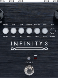 pigtronix Pigtronix Infinity 3 Deluxe Stereo Double Looper w/MIDI