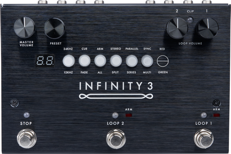 pigtronix Pigtronix Infinity 3 Deluxe Stereo Double Looper w/MIDI