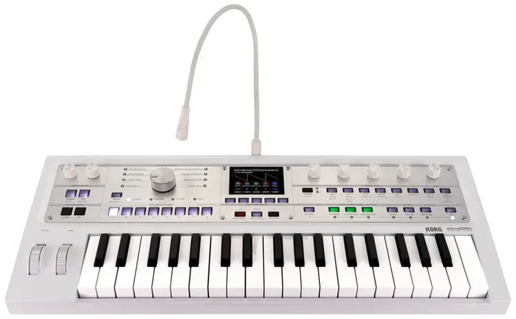 Korg Korg MicroKORG 2 37-Key Synthesizer/Vocoder - White