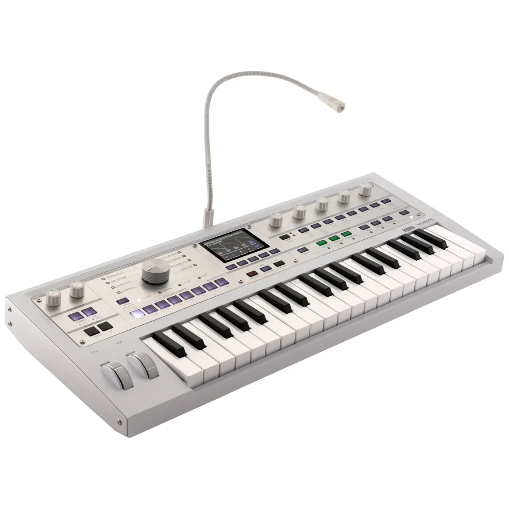Korg Korg MicroKORG 2 37-Key Synthesizer/Vocoder - White