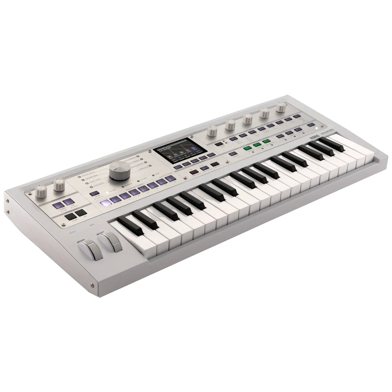 Korg Korg MicroKORG 2 37-Key Synthesizer/Vocoder - White