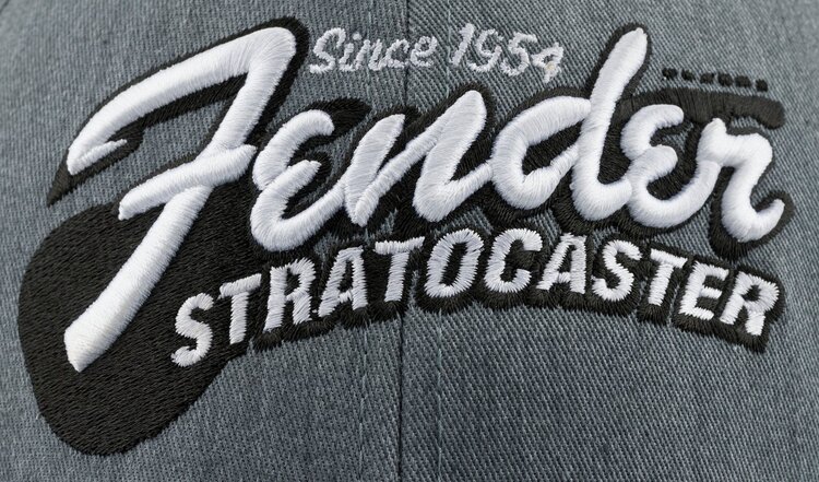 Fender Fender Stratocaster™ Guitar Hat - Heather Gray