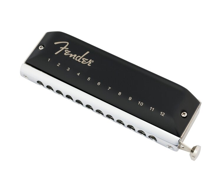 Fender Fender Groove Pro Chromatic 12-Hole Harmonica, Key of C