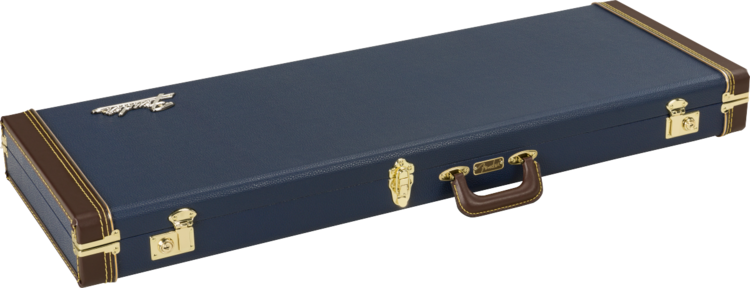 Fender Fender Classic Series Wood Case for Stratocaster / Telecaster - Navy Blue