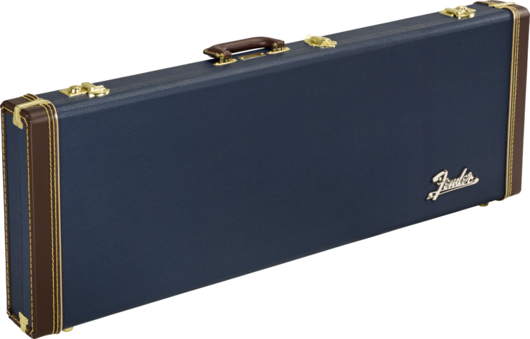 Fender Fender Classic Series Wood Case for Stratocaster / Telecaster - Navy Blue