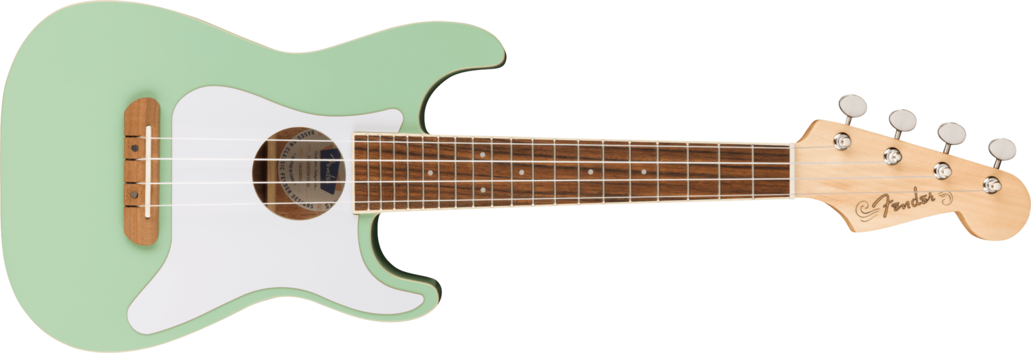 Fender Fullerton Strat Uke - Surf Green - Tulsa Guitar Company