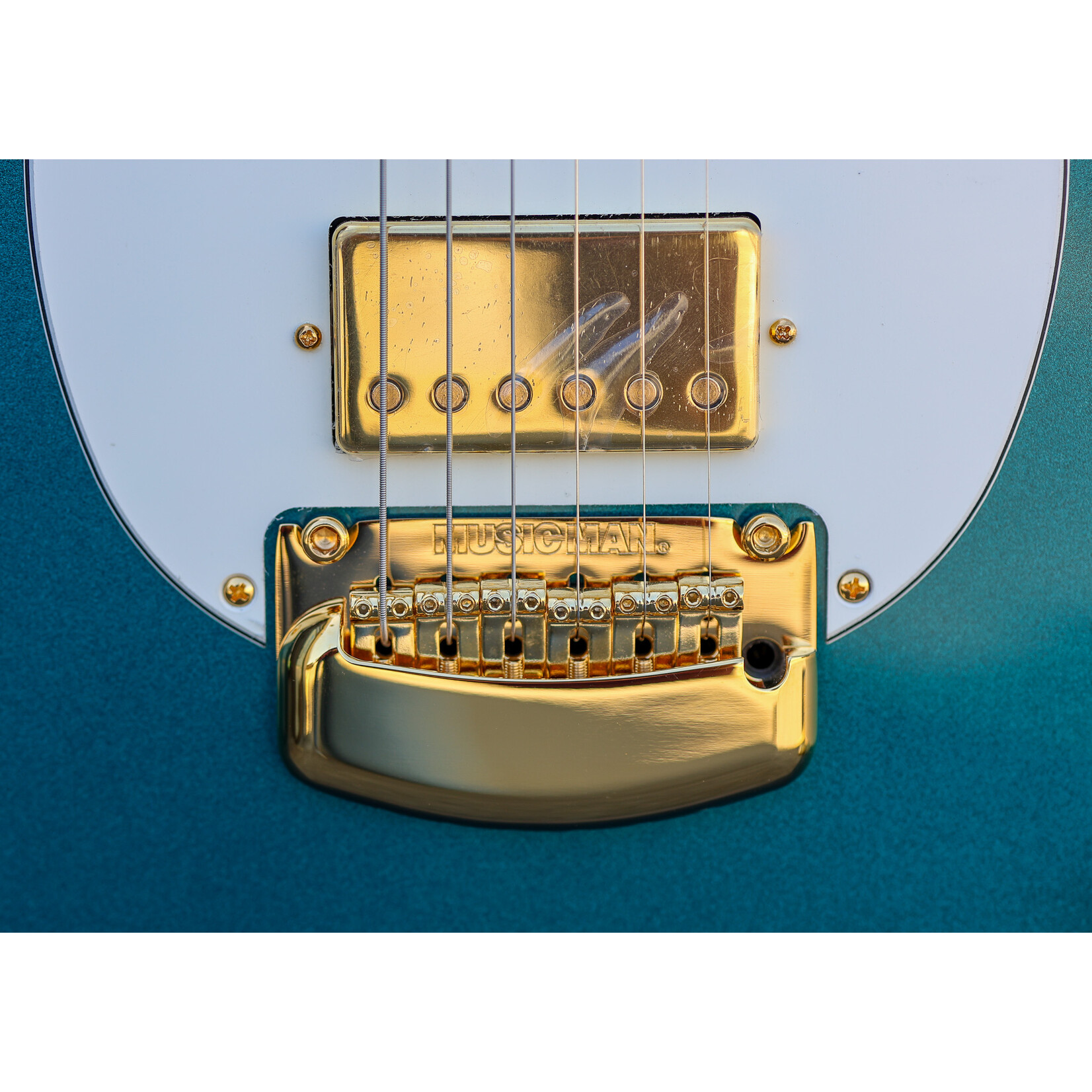 Ernie Ball Music Man Ernie Ball Music Man Cory Wong Signature StingRay II Deluxe - Pine Green