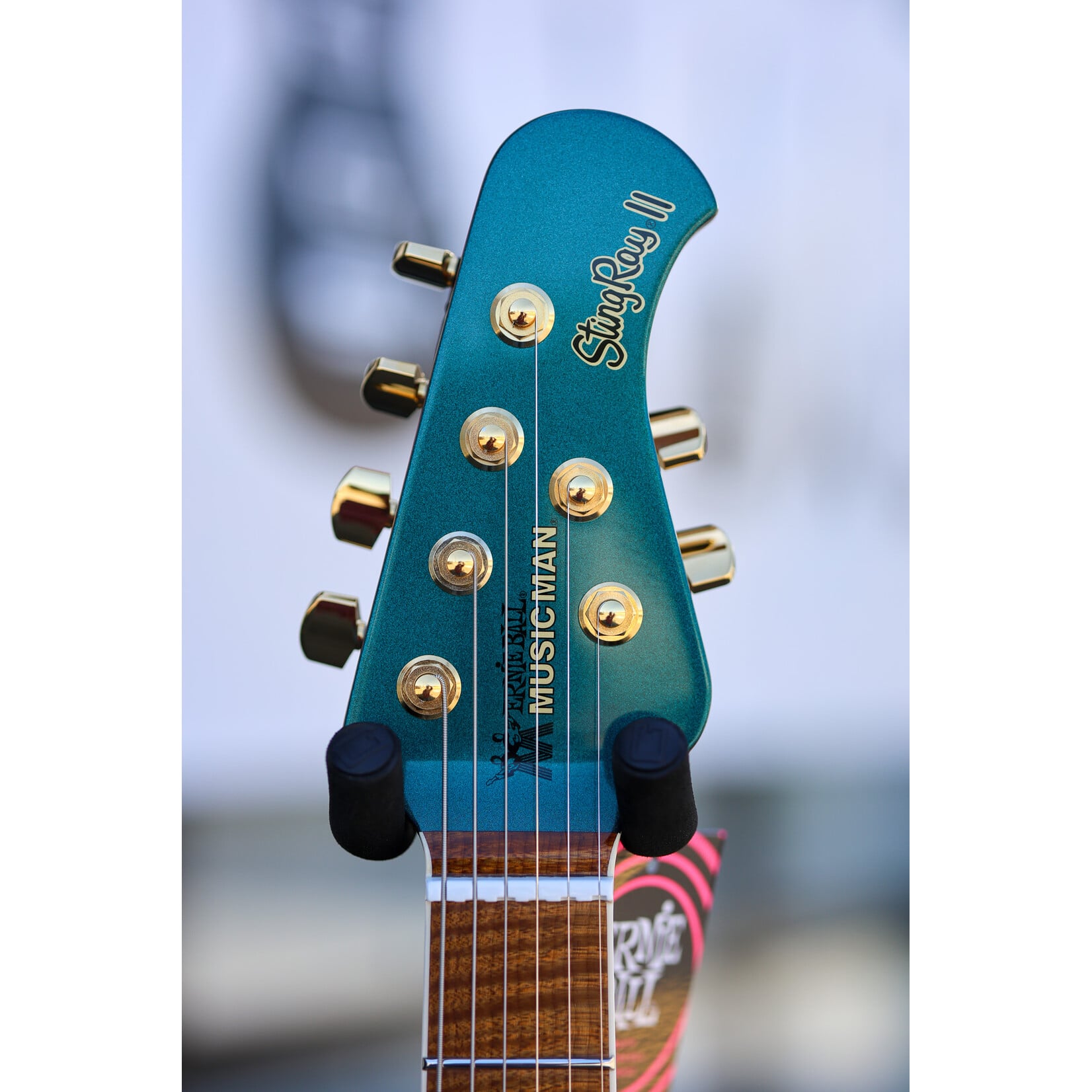 Ernie Ball Music Man Ernie Ball Music Man Cory Wong Signature StingRay II Deluxe - Pine Green