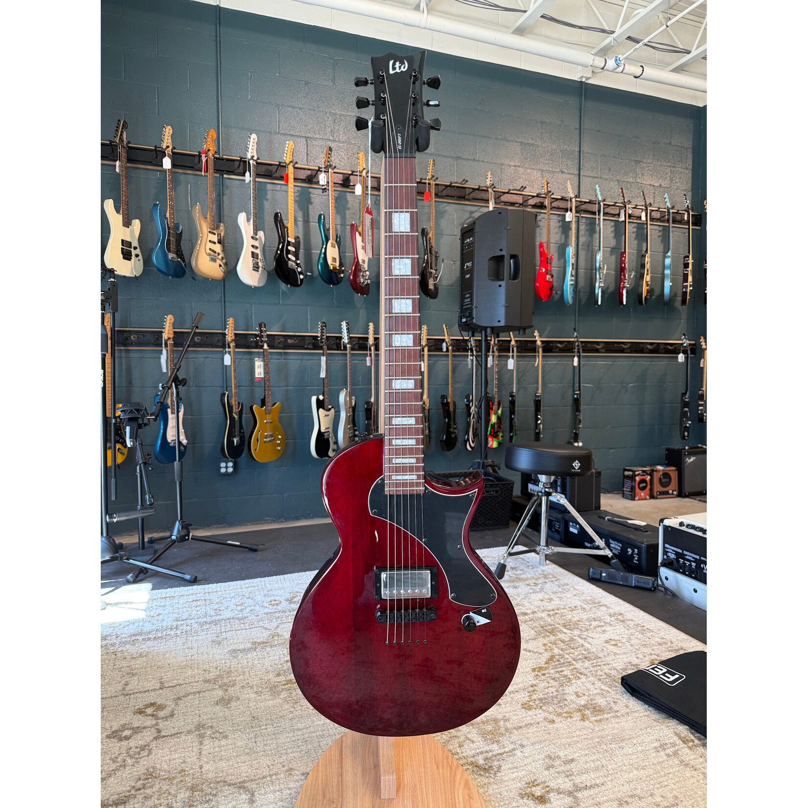 ESP LTD Mint ESP LTD EC-201FT - See Thru Black Cherry #1440