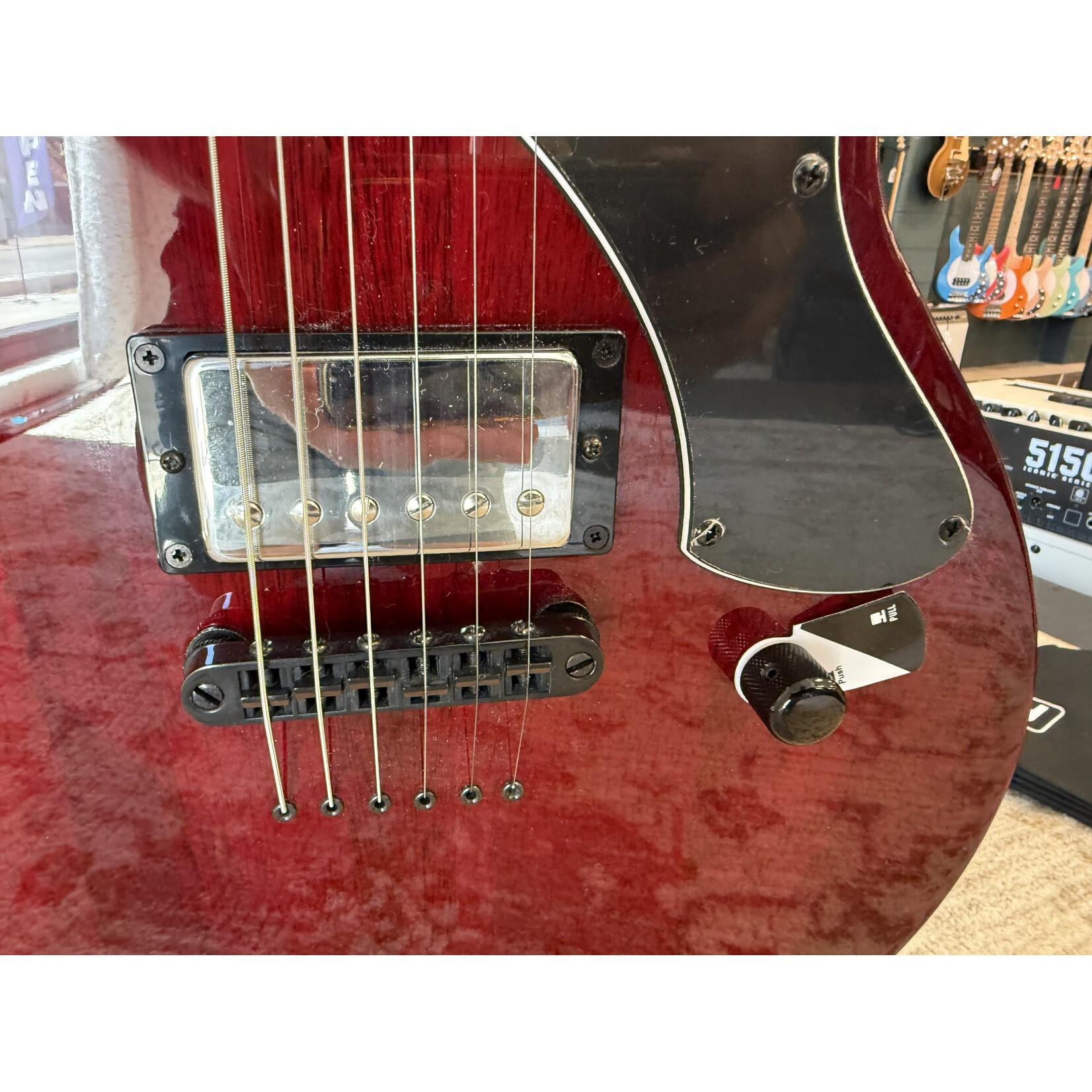 ESP LTD Mint ESP LTD EC-201FT - See Thru Black Cherry #1440