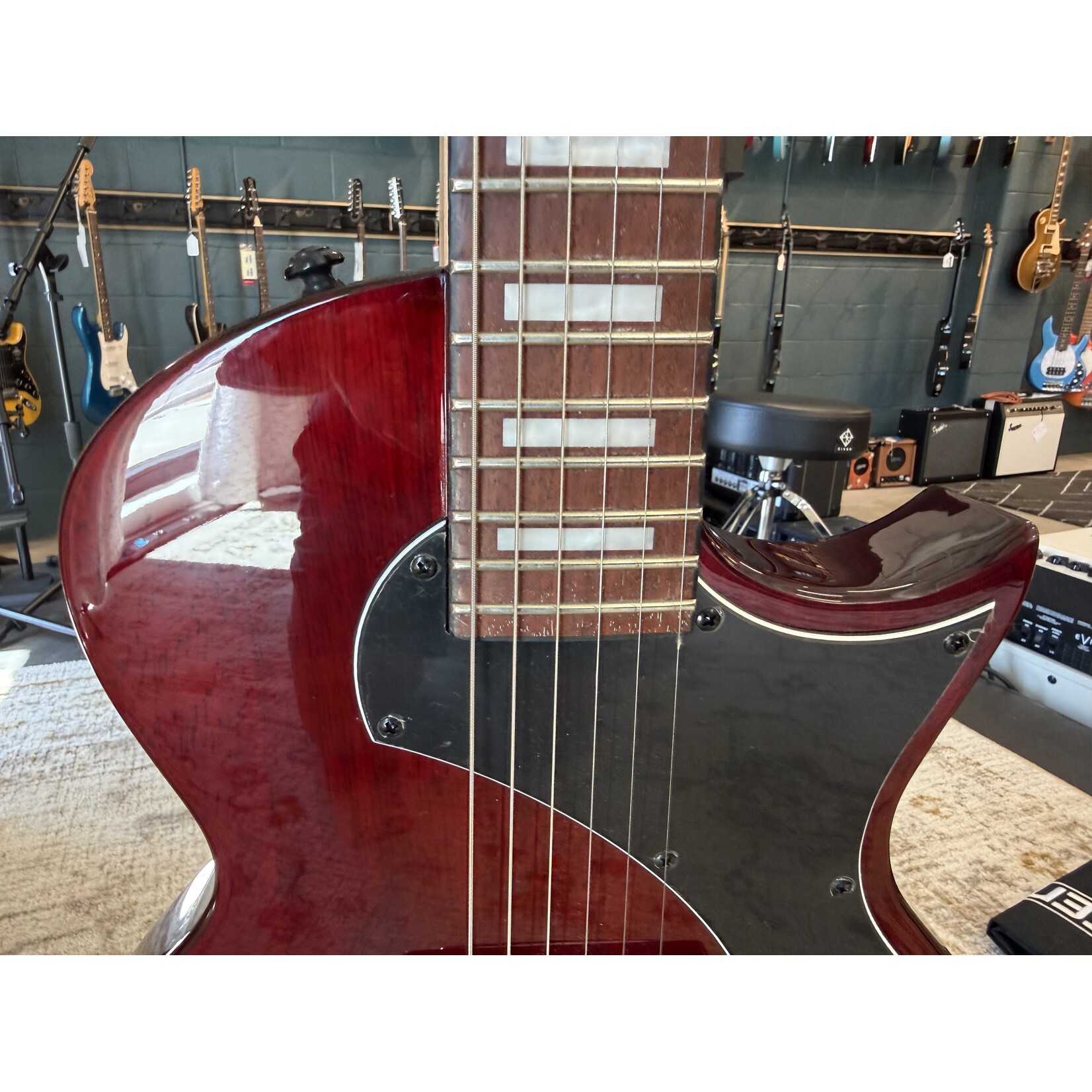ESP LTD Mint ESP LTD EC-201FT - See Thru Black Cherry #1440