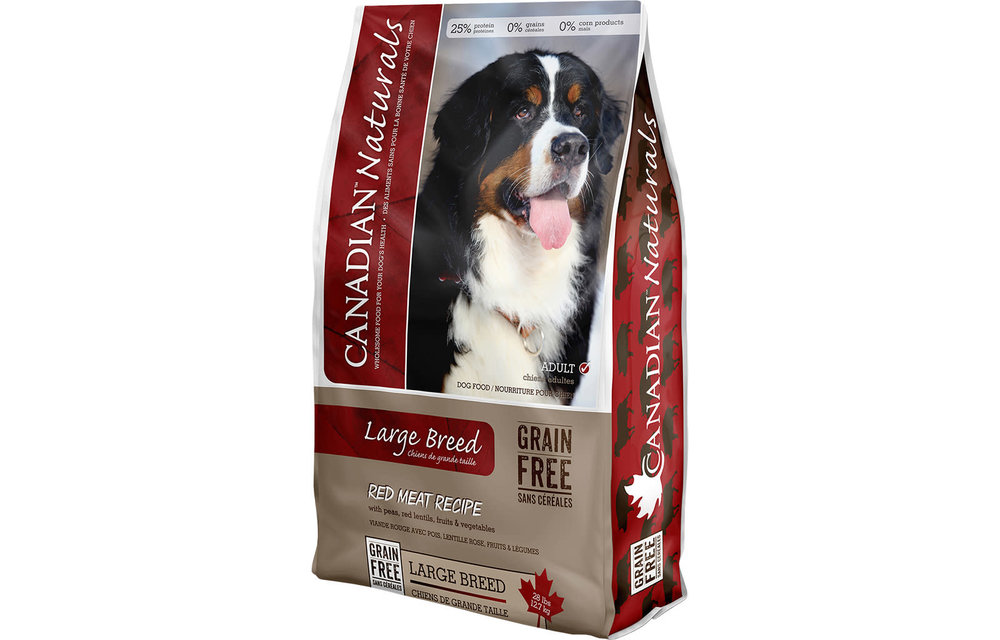 Canadian Naturals Large Breed Red Meat 28lb Dog