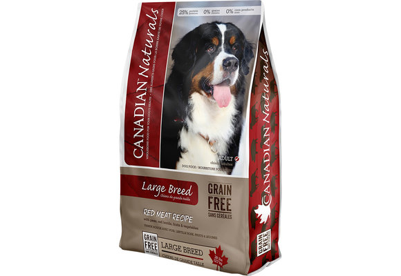 Canadian Naturals Dog Grain-Free Red Meat Large Breed 28Lb