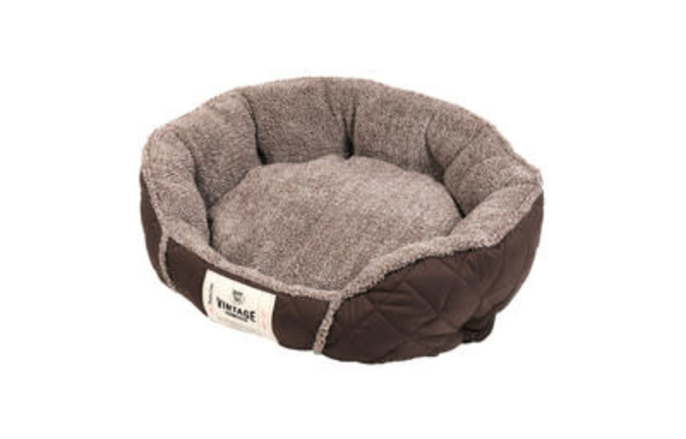 Happy Tails Quilted Microsuede Cuddler 24 x 20"