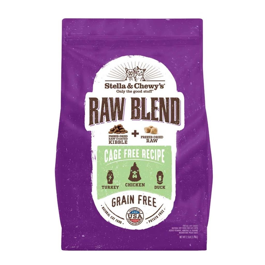 Stella & Chewy's Raw Blend Cage Free Poultry Blend Cat 10 lb