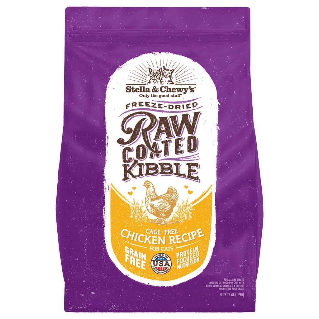 Stella & Chewy’s Cat Raw Coated Chicken 2.5Lb