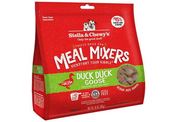 Stella & Chewy’s Dog FD Meal Mixers Duck Duck Goose 18oz