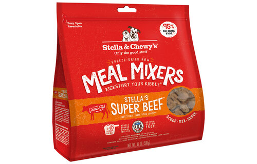 Stella & Chewy’s Dog FD Meal Mixers Beef 18oz