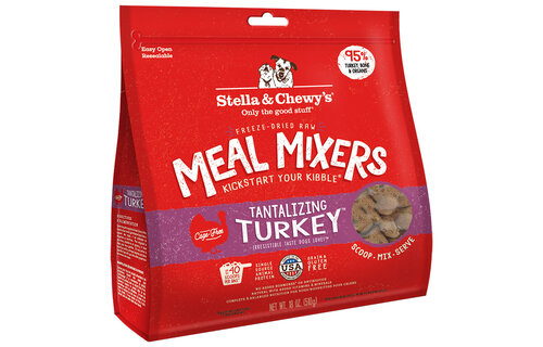 Stella & Chewy’s Dog FD Meal Mixers Turkey 18oz
