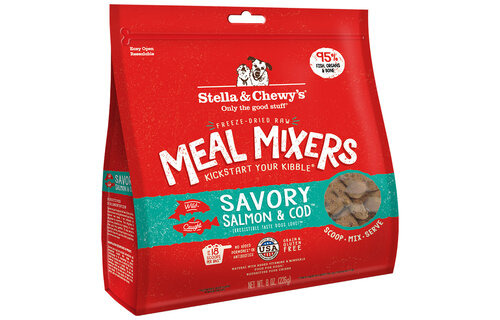 Stella & Chewy’s Dog FD Meal Mixers Salmon & Cod 8oz